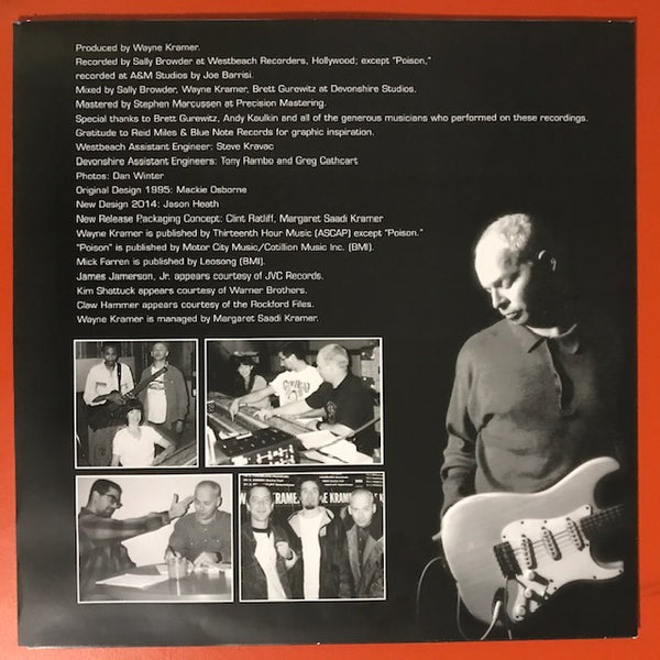 Kramer, Wayne ‎–The Hard Stuff  – New LP