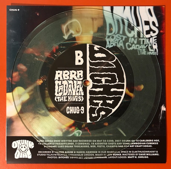 Drunk Dial #9 - Ditches (COKE BOTTLE CLEAR vinyl: Green Noise exclusive!) - New 7"