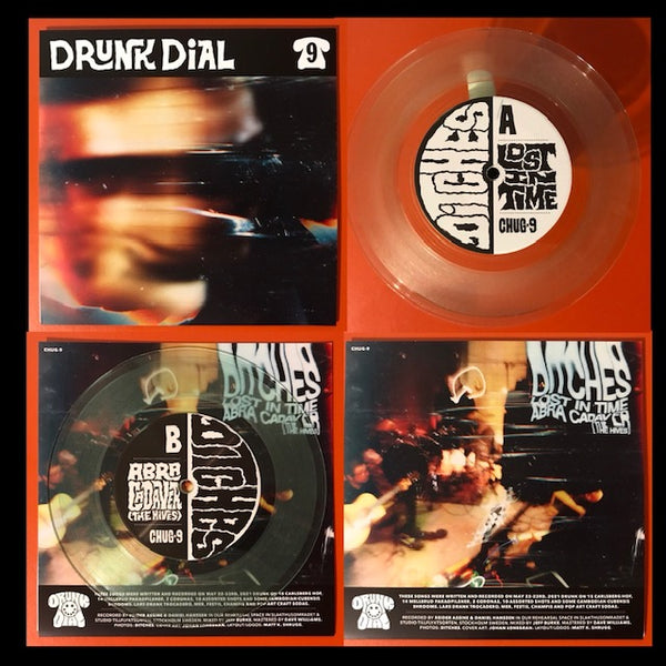 Drunk Dial #9 - Ditches (COKE BOTTLE CLEAR vinyl: Green Noise exclusive!) - New 7"