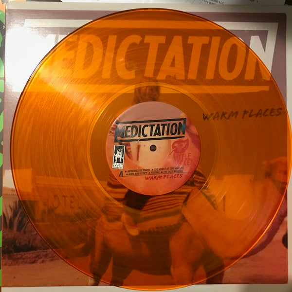 Medictation - Warm Places [ORANGE VINYL] – New LP