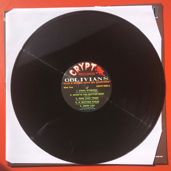 Oblivians - Play 9 Songs With Mr Quintron [IMPORT] - New LP