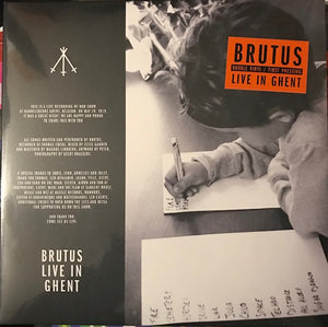 Brutus - Live in Ghent [2 xLP] – New LP