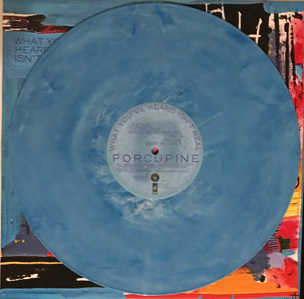 Porcupine - What You've Heard Isn't Real 12" EP [BLUE SWIRL VINYL] - Used LP