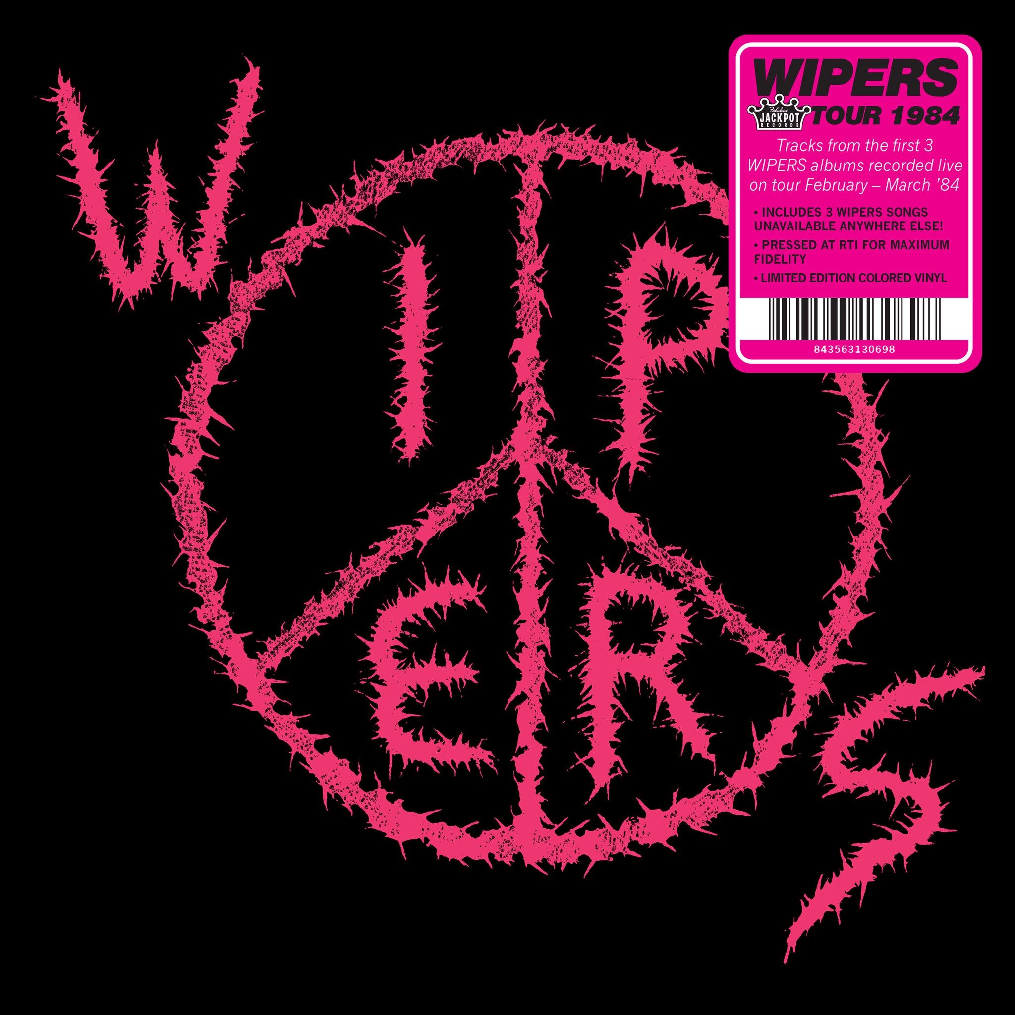 Wipers – Tour '84 [COLOR VINYL] - New LP