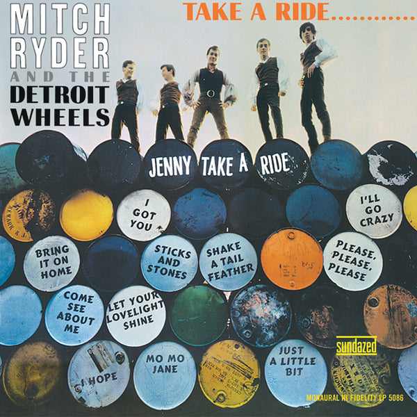 Ryder, Mitch and the Detroit Wheels – Take a Ride [GOLD VINYL] – New LP