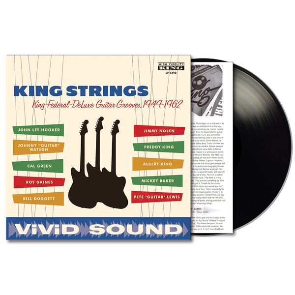 Various Artists – King Strings: King-Federal-DeLuxe Guitar Grooves, 1949-1962 – New LP
