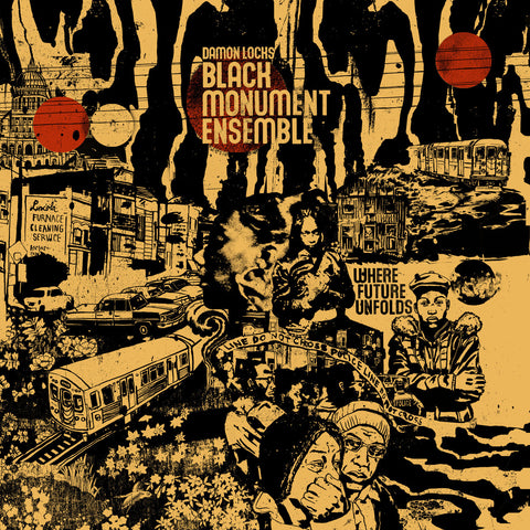 Locks, Damon Black Monument Ensemble - Where Future Unfolds - New LP