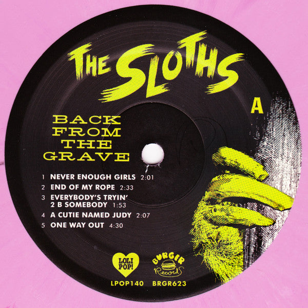 Sloths, The – Back From The Grave [PINK MARBLED VINYL] – Used LP