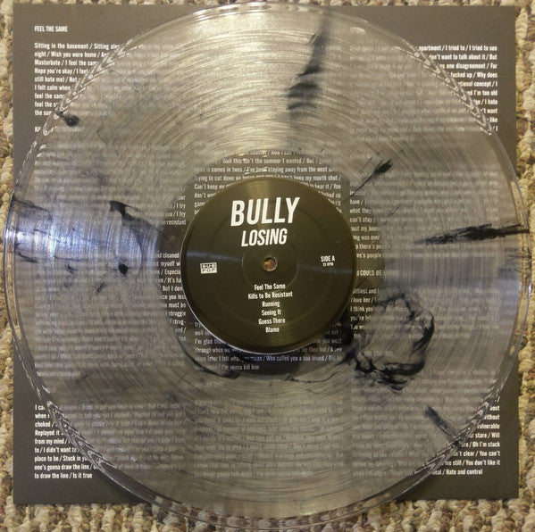 Bully - Losing [CLEAR w/ Black Vinyl, Loser Edition Gatefold] - New LP
