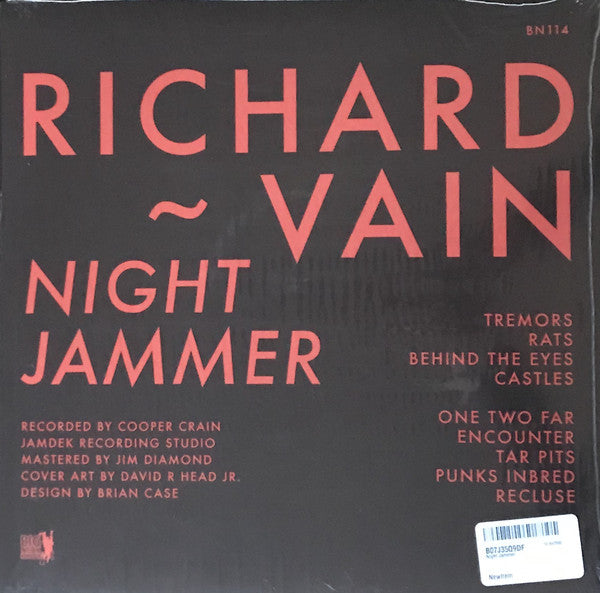 Richard Vain – Night Jammer – New LP