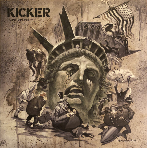 Kicker - Pure Drivel [Coke Bottle & Black Half-n-Half Vinyl] - New LP