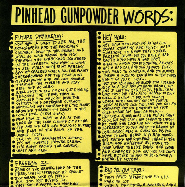 Pinhead Gunpowder – fahizah E.P.  – Used 7"