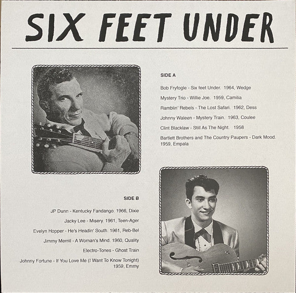 Various Artists - Six Feet Under [1958-1966] – New LP