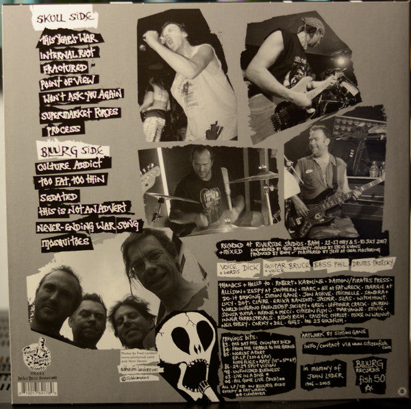 Subhumans - Internal Riot [BLACK/WHITE GALAXY VINYL] - New LP