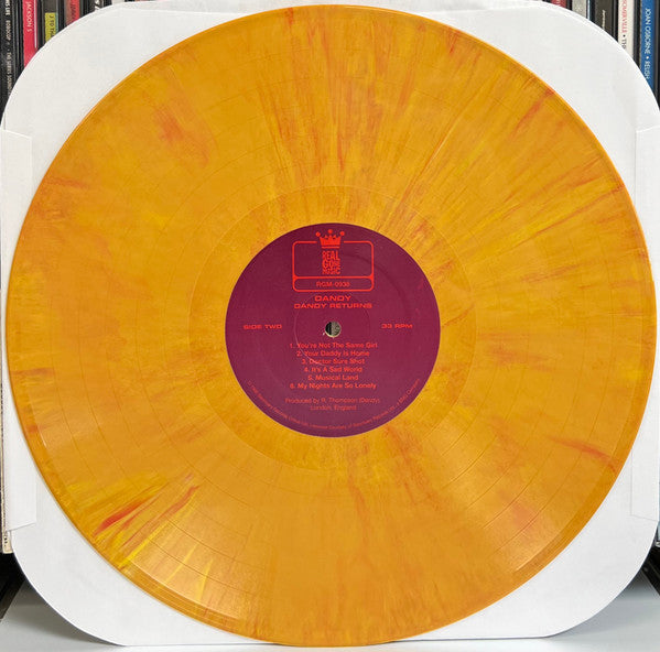Dandy –  Dandy Returns [Limited Orange Vinyl Edition First-Ever Repress 1968 Jamaica] - New LP