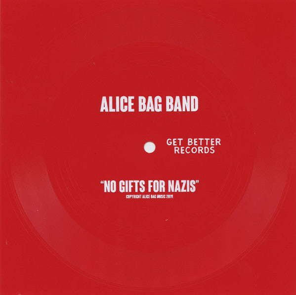 Alice Bag Band- No Gifts for Nazis [FLEXI 7"] - New 7"