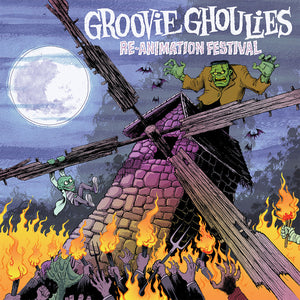 Groovie Ghoulies - Re-Animation Festival {Moonlight Marbled White VInyl]– New LP