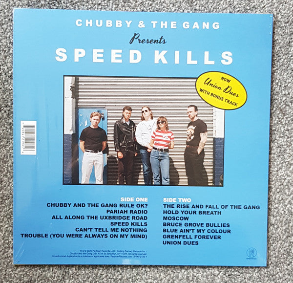 Chubby & the Gang – Speed Kills [IMPORT] – New LP
