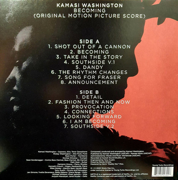 Washington, Kamasi – Becoming (Original Motion Picture Score) – New LP