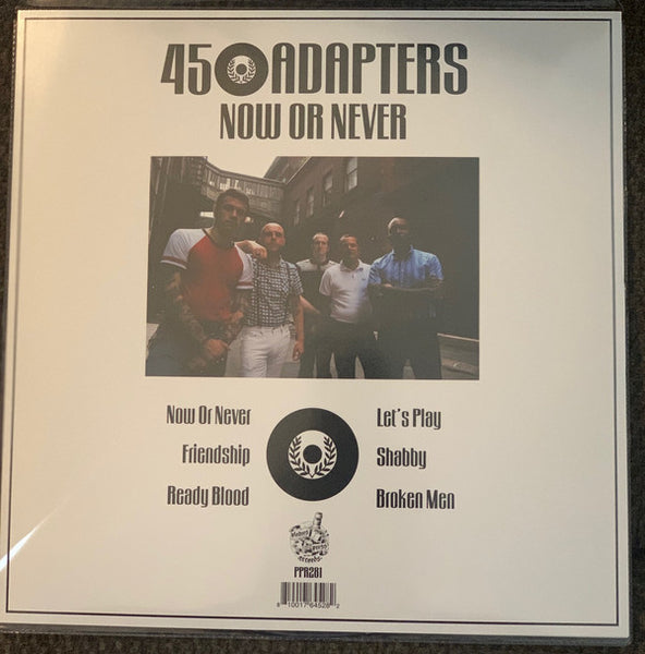 45 Adapters - Now or Never 12" EP [Printed Vinyl] - New LP