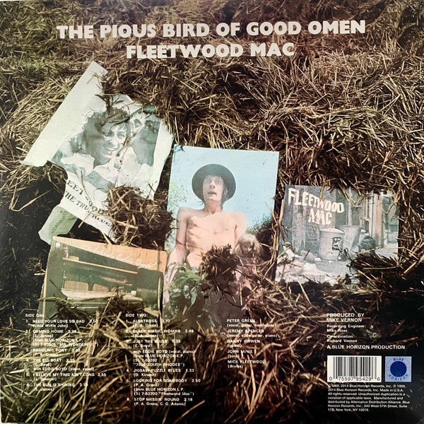 欧LP Fleetwood Mac The Pious Bird Of Good Omen MOVLP537 Music On Vinyl, Columbia /00260 Fleetwood Mac - The Pious Bird of Good Omen - Amazon.com Music