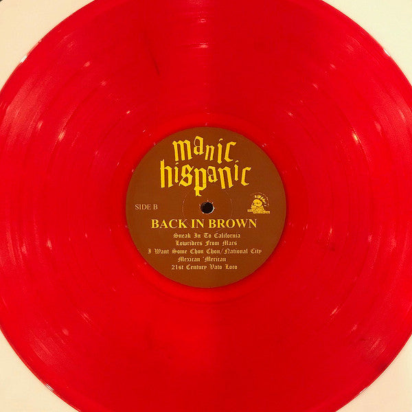 Manic Hispanic ‎– Back in Brown [RED VINYL] – New LP