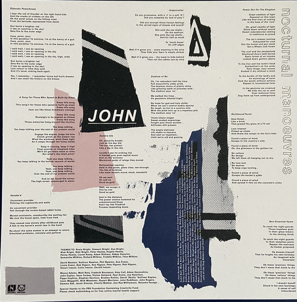 JOHN (TIMESTWO) –  Nocturnal Manoeuvres [Polar White Vinyl IMPORT]  – New LP