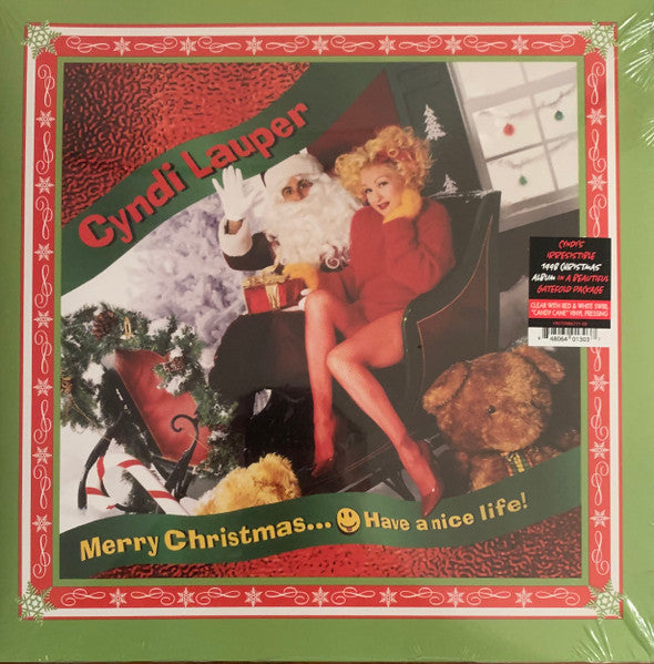 Lauper, Cyndi – Merry Christmas…Have a Nice Life! [Candy Cane Vinyl]- New LP