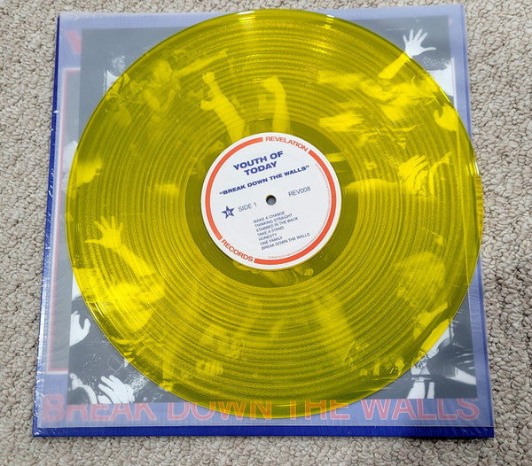 Youth Of Today - Break Down the Walls [YELLOW VINYL] - New LP