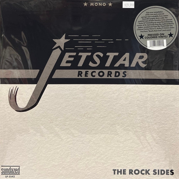 Various Artists –  Jetstar Records: the Rock Sides [Clear Vinyl]  – New LP