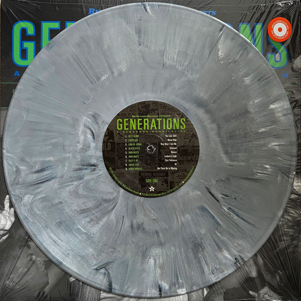 Various Artists – GENERATIONS: A HARDCORE COMPILATION [GRAY MARBLE VINYL] - New LP