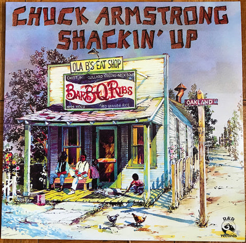 Armstrong, Chuck – Shackin' UP [BBQ-RED VINYL] - New LP