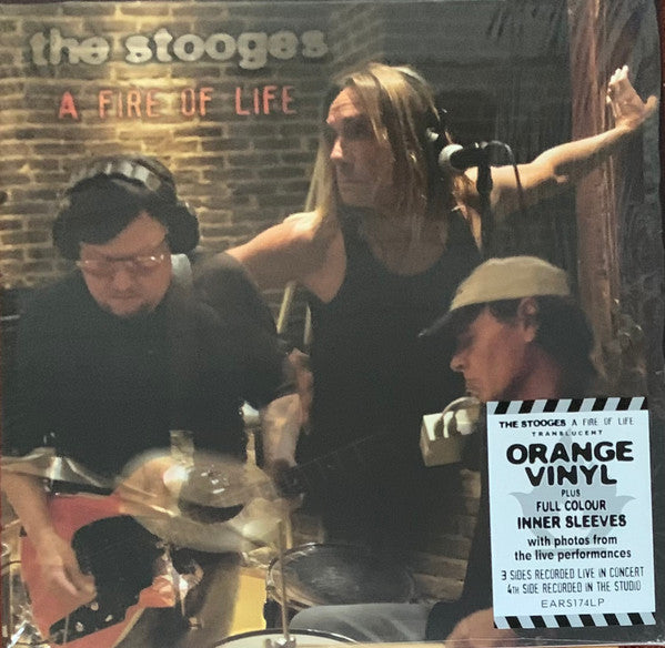 Stooges, The – A Fire of Life [2xLP ORANGE VINYL IMPORT]  – New LP