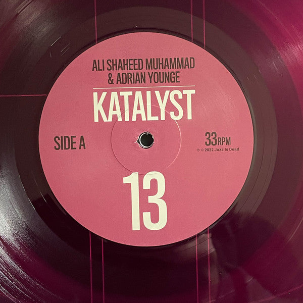 Younge, Adrian and Ali Shaheed Muhammad/ Katalyst –  Jazz is Dead #13 [PURPLE VINYL] – New LP