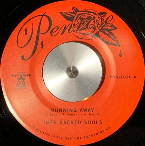 Thee Sacred Souls ‎– Running Away / Love Comes Easy – New 7"