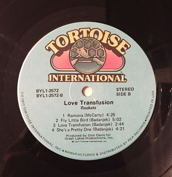 Rockets – Love Transfusion – Used LP