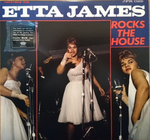 James, Etta - Rocks the House [BLUE VINYL] - New LP