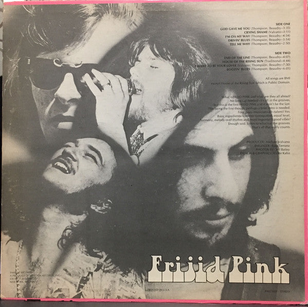 Frijid Pink – S/T – Used LP
