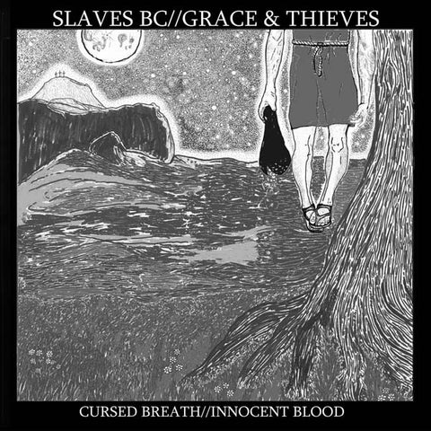 Slaves BC // Grace & Thieves ‎– Cursed Breath // Innocent Blood [MARKED DOWN CLEARANCE]- New LP