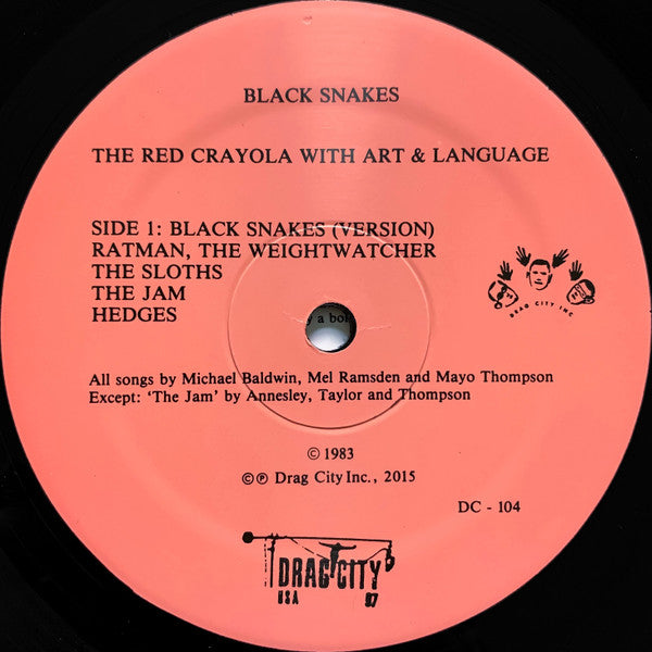 Red Crayola, The –  Black Snakes – New LP