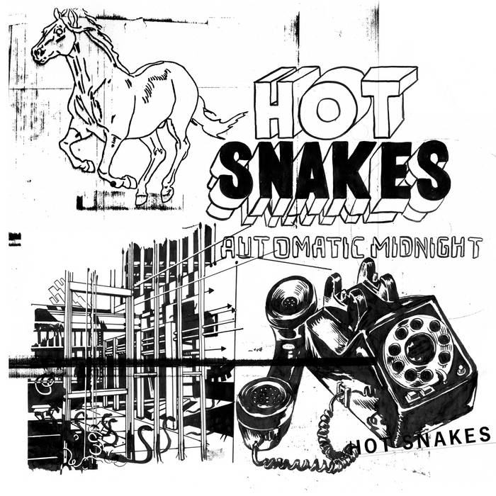 Hot Snakes - Automatic Midnight [ORANGE VINYL] - New LP