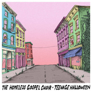 Homeless Gospel Choir / Teenage Halloween - S/T [SPLIT YELLOW VINYL] - New 12"