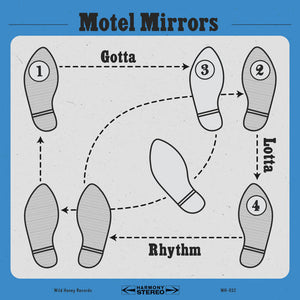 Motel Mirrors –  Gotta Lotta Rhythm  [IMPORT SCREEN-PRINTED VINYL MEMPHIS ROCKABILLY] – New LP