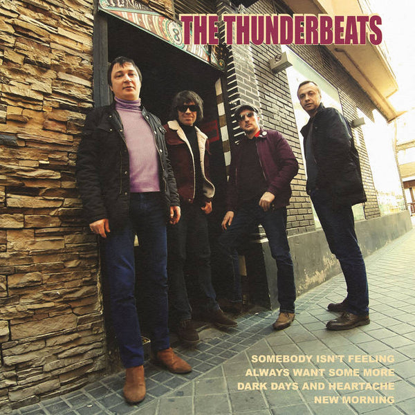 Thunderbeats – S/T [COLOR VINYL; Moscow Garage Punk 2020] – New 7"