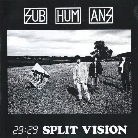 Subhumans -  29:29 Split Vision [WHITE/BLACK GALAXY VINYL 1986] - New LP