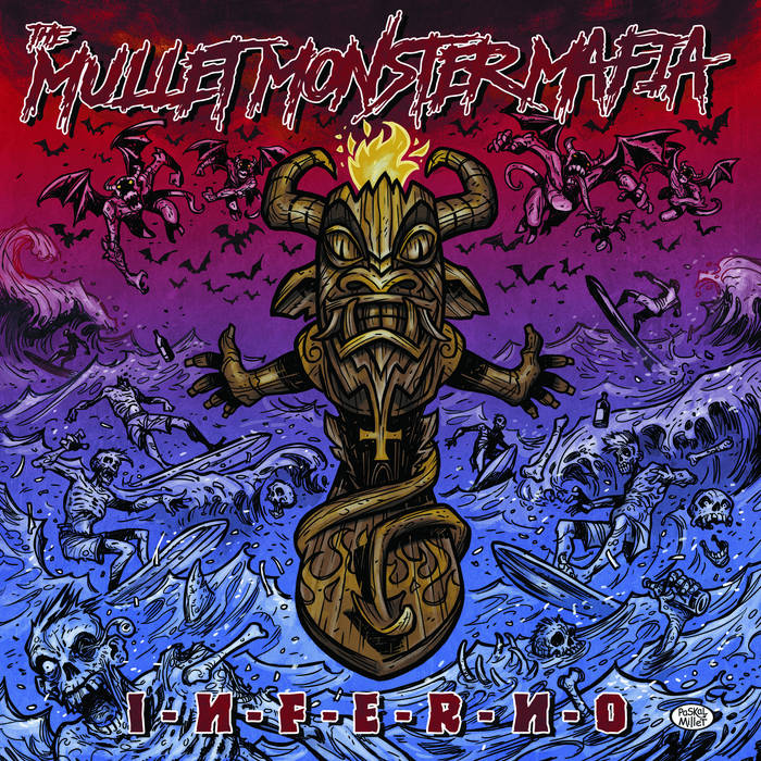 Mullet Monster Mafia, The -Inferno [COLOR VINYL; Surf Rock; Brazil] – New LP
