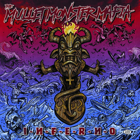 Mullet Monster Mafia, The -Inferno [COLOR VINYL; Surf Rock; Brazil] – New LP