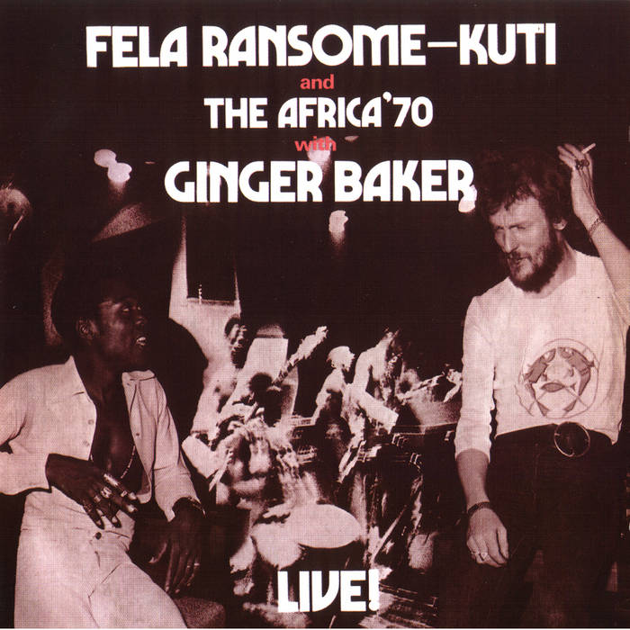 Kuti, Fela – Live with Ginger Baker 1971 [2xLP red vinyl 3-sider with Etching] – New LP