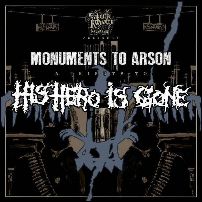 Various Artists –  Monuments To Arson: A Tribute To His Hero Is Gone  [Black/White Marbled Vinyl] – New LP