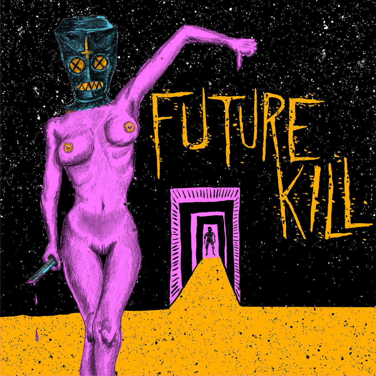 Future Kills –  Mind Tasters, Floor Wasters [PURPLE VINYL DAMAGED SLEEVE MARKED DOWN] - New LP